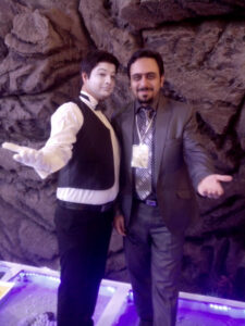 مصطفی پورمرتضوی مصطفی پورمرتضوی در نمایشگاه هتل داری 92 (2)